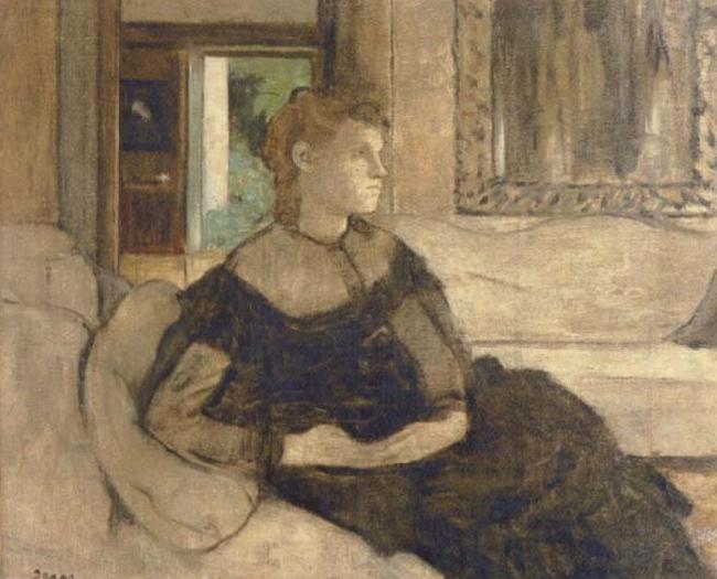 Edgar Degas Mme Theodre Gobillard